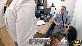 i fucked my slutty boss on the office table