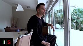 Curly Girl Feels Intense Pleasure in Pussy Fuck with Cumshot