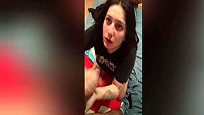 My girlfriend's deepthroat blowjob with big tits, what do you think?