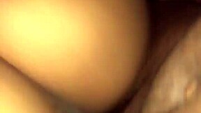 redbone with creamy pussy gets backshots