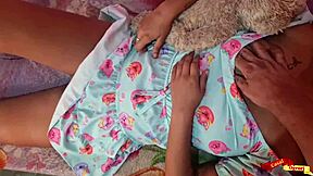 Meu Padrasto Ignored My Tight Ass for Brutal Asian-Latina Anal Play