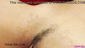 Petite Brunette Glam Poses Nude in Photoshoot, Revealing Sexy Body on Sofa