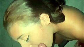 this latina whore sucked and rode her lucky client hard until she milked him dry