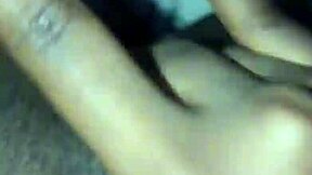 Black wet pussy solo at night