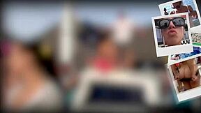 i flashed my pussy at the flea market then fingered myself at home