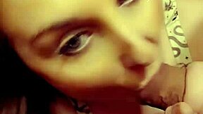 Redhead milf sucks hard cock