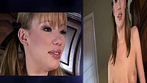 Maya Hills' pussy and ass intensely stretched by massive cock