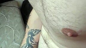 He is not fully hard yet, but you need to help.