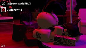 pounding an obedient puppy girl in the cage with big black cock