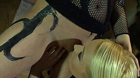 Teen Lesbians Use Toys In Hardcore Action