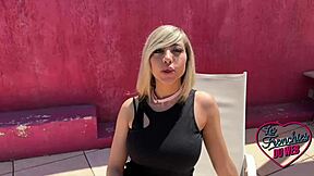 Beautiful European Milf Lisa Adores Sex In Stockings And Lingerie With Small Waist