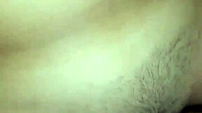 Huge cumshot lands on asian woman's belly featuring her hairy pussy and beaver 😍