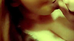 Redhead milf sucks hard cock