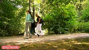 Jeny smith's compilation of naked public flashing and body art scenes.