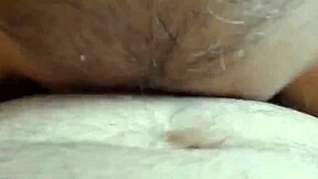 After fucking the fat shaved pussy, squirting creampie