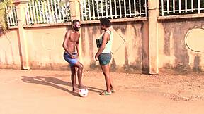 Cameroonian Footballer Surprises Spectator After Match