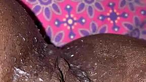 Hey, how does this ebony slut handle a creamy BBC finish?