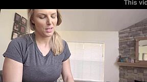 Intense sensual massage by friend's hot mom Joslyn Jane