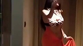 Hiffa, the arab shemale, explores her desires in a sensual encounter.