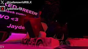 pounding an obedient puppy girl in the cage with big black cock