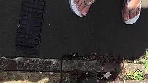 Neighbor Grandma Sucks Sexy Feet And Toes