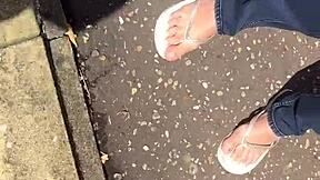 Neighbor Grandma Sucks Sexy Feet And Toes