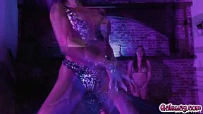 no type of strippers drain my energy more than lesbian girls alison rey and ember snow getting naughty