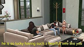 Weekend friend fucks cheating wife