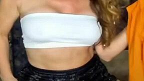 Milf's Legs in Nylon Pantyhose