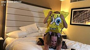 Spongebob Parody Where The Cartoon Character Fucks A Hot Mature Trans Woman In A Comic Milf Ladyboy Scene.