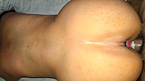 uhh, doggystyle with plug in mi culo for anal sexo now