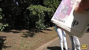 i licked this czech teen's pussy in hidden pov