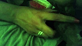 Busty redbone giving sloppy deepthroat blowjob