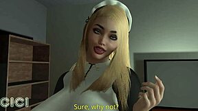 Milf Gets Blowjob and Doggystyle in 3D