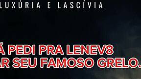 Lenev8 lets him suck her famous pussy known on xvideos for shaved orgasms