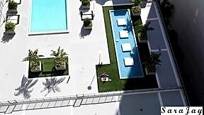 Best Close-Up Tongue Fucking Takes Sara Jay to Squirting Orgasm