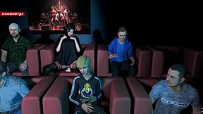 Cute BBW with Juicy Booty Teases in 3D Hentai Cinema Animation