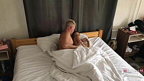 i'm fucking this skinny brunette with small tits right in front of the neighbors