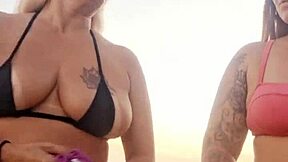 Feeling Wild Talking Dirty at the Beach with My Naughty Friend