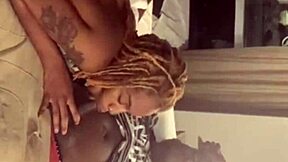 Latvian Blowjob Struggle With Friends Around