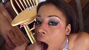 Pink gets her pussy pumped!