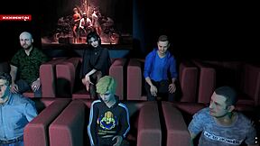 Cute BBW with Juicy Booty Teases in 3D Hentai Cinema Animation