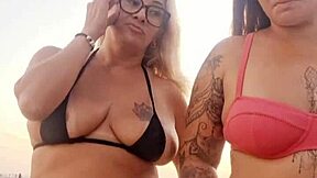 Feeling Wild Talking Dirty at the Beach with My Naughty Friend