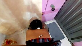 Lucky Old Man Fucks Petite Stepdaughter Doggy Style