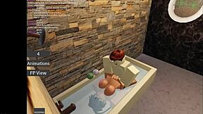 Oh My God, Fucking The Bunny In Roblox With Huge Tits Bouncing Everywhere!