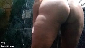 Guided masturbation with horny milf on sofa webcam