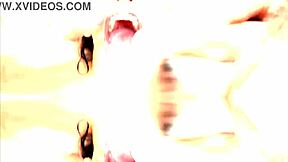 Ass Stretched Brunette Laps Up Spunk After Gangbang!