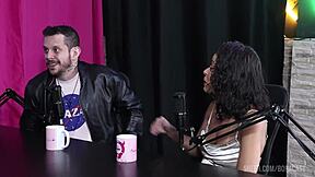 casting compilation with bruna carlos in sheer red