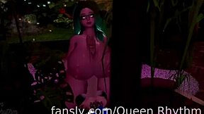 3D POV Cowgirl with Huge Tits