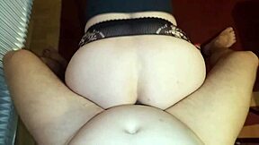 a real homemade milf wife gets pov fucked and swallows cum in her mouth